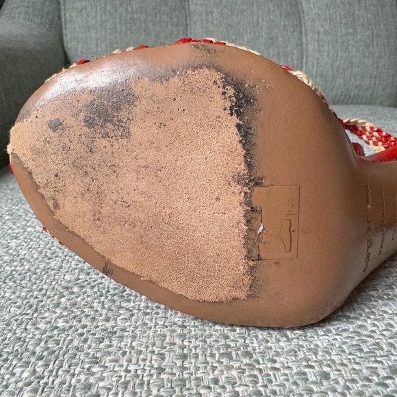 Unique Sergio Rossi ankle strap heels. Size 37. No box, original dust bag. - Picture 7 of 15